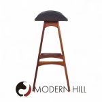 Erik Buch for Oddense Møbler Od-61 Mid Century Danish Rosewood Bar Stools - Set of 4 | Mid Century Modern Furniture - Mid Century Furniture Chicago Erik Buch for Oddense Møbler Od-61 Mid Century Danish Rosewood Bar Stools - Set of 4