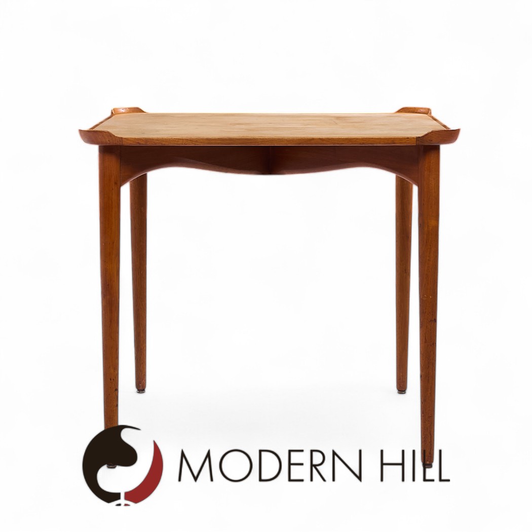 Finn Juhl for Baker Mid Century Teak Game Table