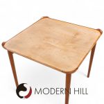 Finn Juhl for Baker Mid Century Teak Game Table | Mid Century Modern Furniture - Mid Century Furniture Chicago Finn Juhl for Baker Mid Century Teak Game Table