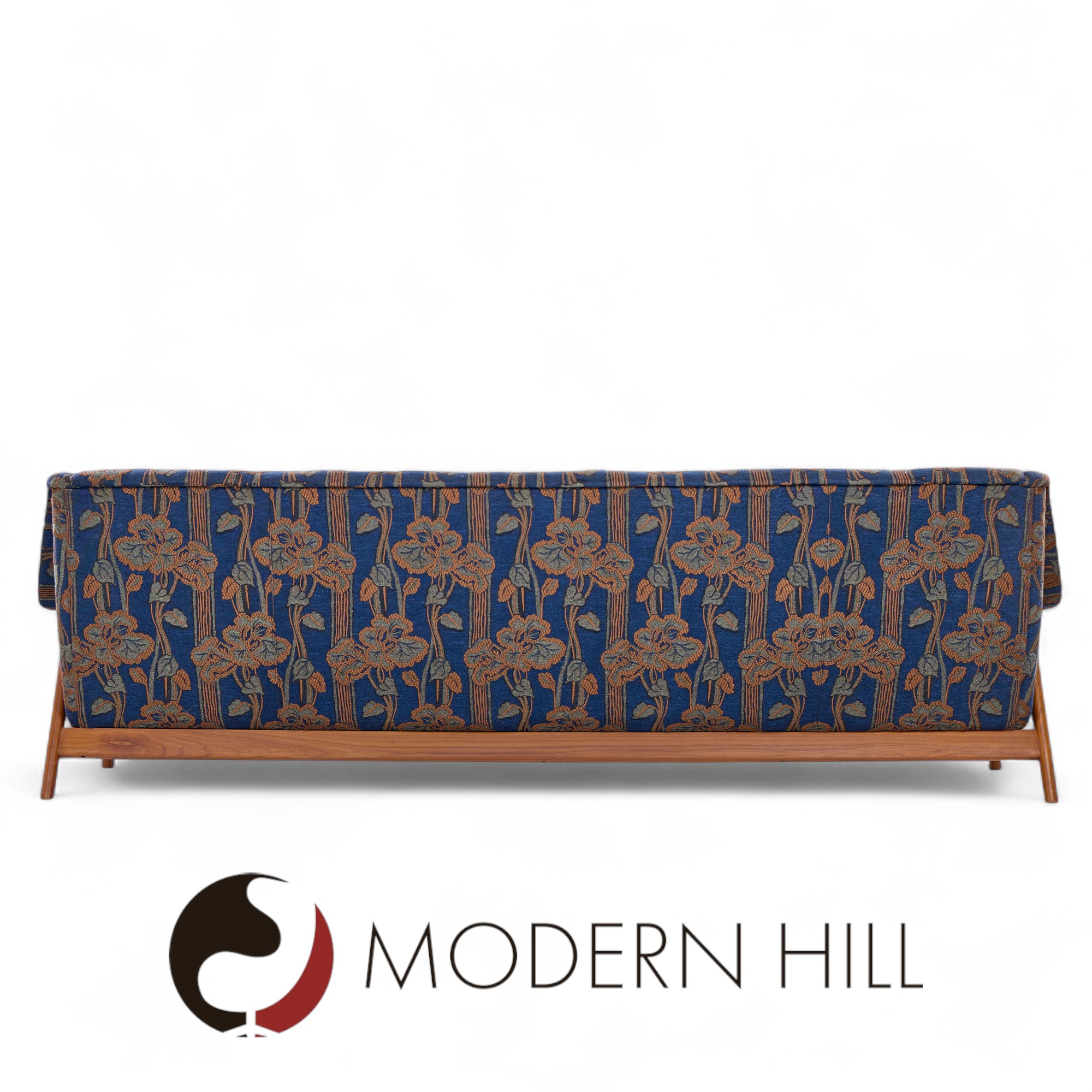 Folke Ohlsson for Dux Mid Century Swedish Teak Sofa