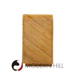 Gabriella Crespi Style Split Reed Bamboo 9 Drawer Lowboy Dresser | Mid Century Modern Furniture - Mid Century Furniture Chicago Gabriella Crespi Style Split Reed Bamboo 9 Drawer Lowboy Dresser