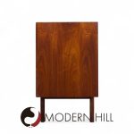 Jack Cartwright for Founders Mid Century Walnut and Cane Front Credenza | Mid Century Modern Furniture - Mid Century Furniture Chicago Jack Cartwright for Founders Mid Century Walnut and Cane Front Credenza