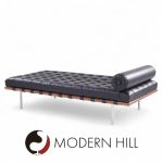 Mies Van Der Rohe Knoll Mid Century Barcelona Daybed Chaise | Mid Century Modern Furniture - Mid Century Furniture Chicago Mies Van Der Rohe Knoll Mid Century Barcelona Daybed Chaise