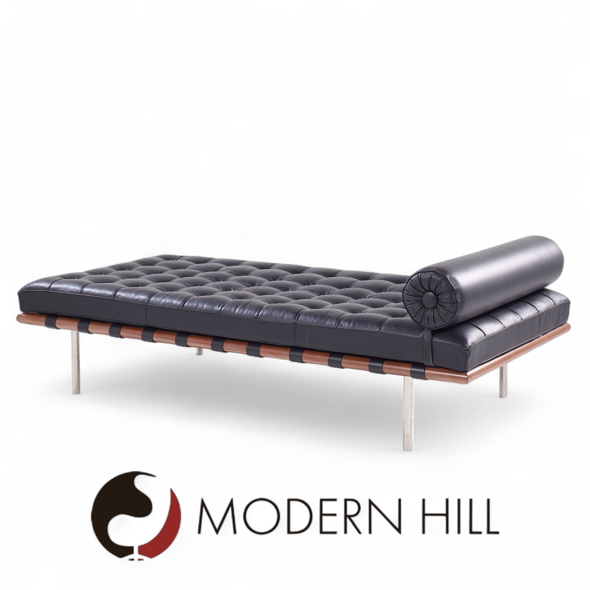 Mies Van Der Rohe Knoll Mid Century Barcelona Daybed Chaise