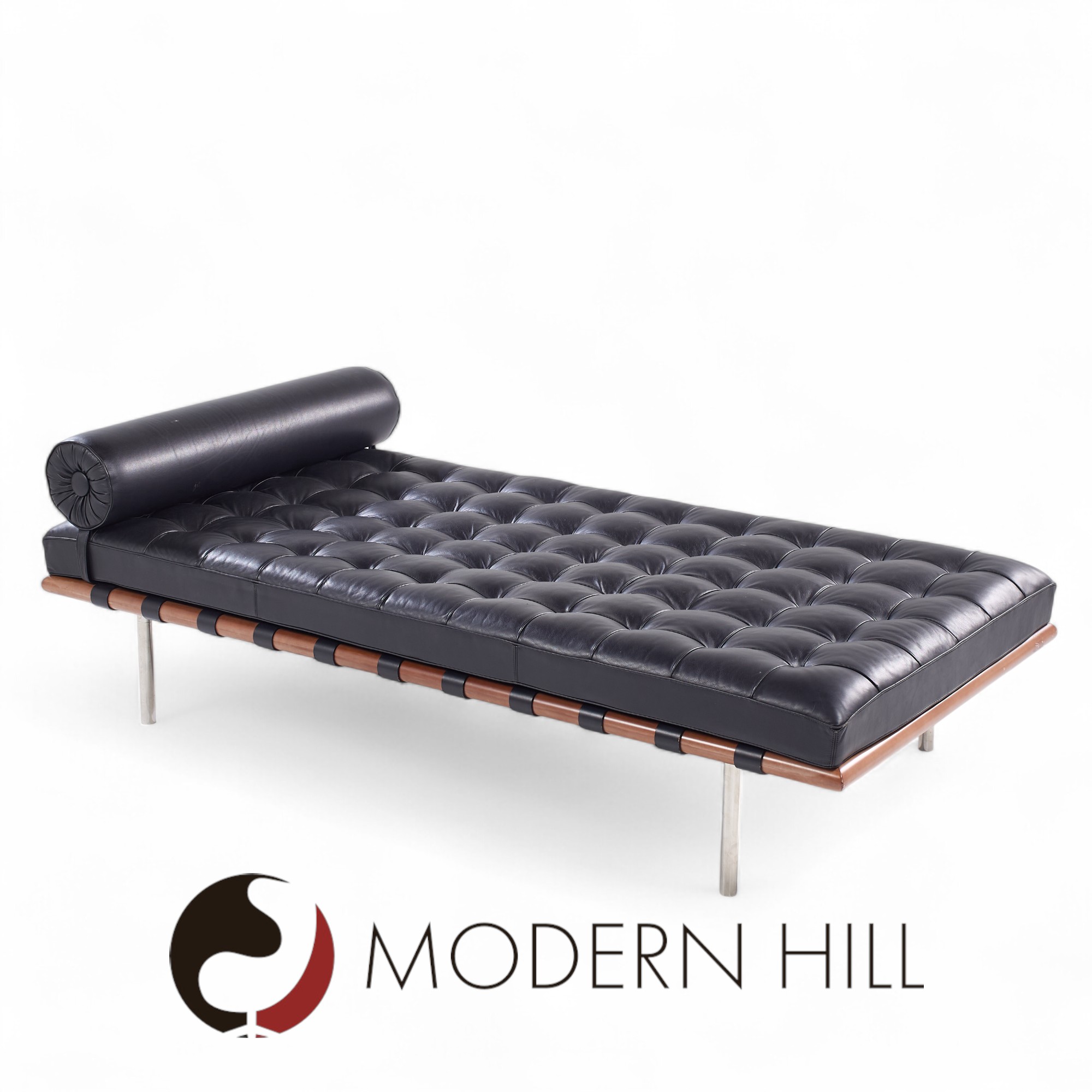 Mies Van Der Rohe Knoll Mid Century Barcelona Daybed Chaise