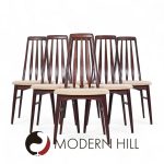 Niels Koefoed Eva Mid Century Danish Rosewood Dining Chairs - Set of 6 | Mid Century Modern Furniture - Mid Century Furniture Chicago Niels Koefoed Eva Mid Century Danish Rosewood Dining Chairs - Set of 6