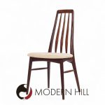 Niels Koefoed Eva Mid Century Danish Rosewood Dining Chairs - Set of 6 | Mid Century Modern Furniture - Mid Century Furniture Chicago Niels Koefoed Eva Mid Century Danish Rosewood Dining Chairs - Set of 6