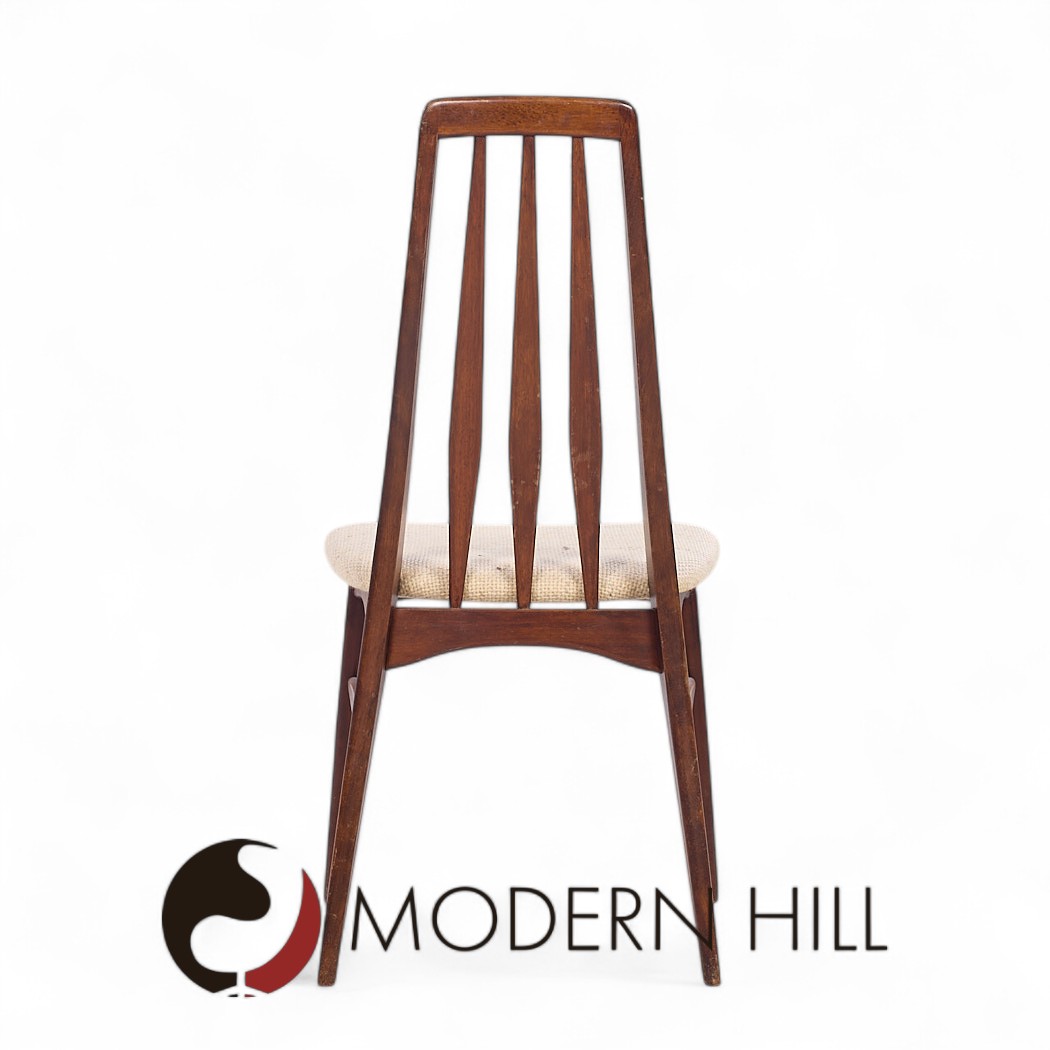 Niels Koefoed Eva Mid Century Danish Rosewood Dining Chairs - Set of 6