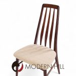 Niels Koefoed Eva Mid Century Danish Rosewood Dining Chairs - Set of 6 | Mid Century Modern Furniture - Mid Century Furniture Chicago Niels Koefoed Eva Mid Century Danish Rosewood Dining Chairs - Set of 6
