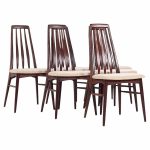 Niels Koefoed Eva Mid Century Danish Rosewood Dining Chairs - Set of 6 | Mid Century Modern Furniture - Mid Century Furniture Chicago Niels Koefoed Eva Mid Century Danish Rosewood Dining Chairs - Set of 6