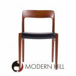 Niels Moller Model 75 Mid Century Danish Teak Dining Chairs - Set of 8 | Mid Century Modern Furniture - Mid Century Furniture Chicago Niels Moller Model 75 Mid Century Danish Teak Dining Chairs - Set of 8