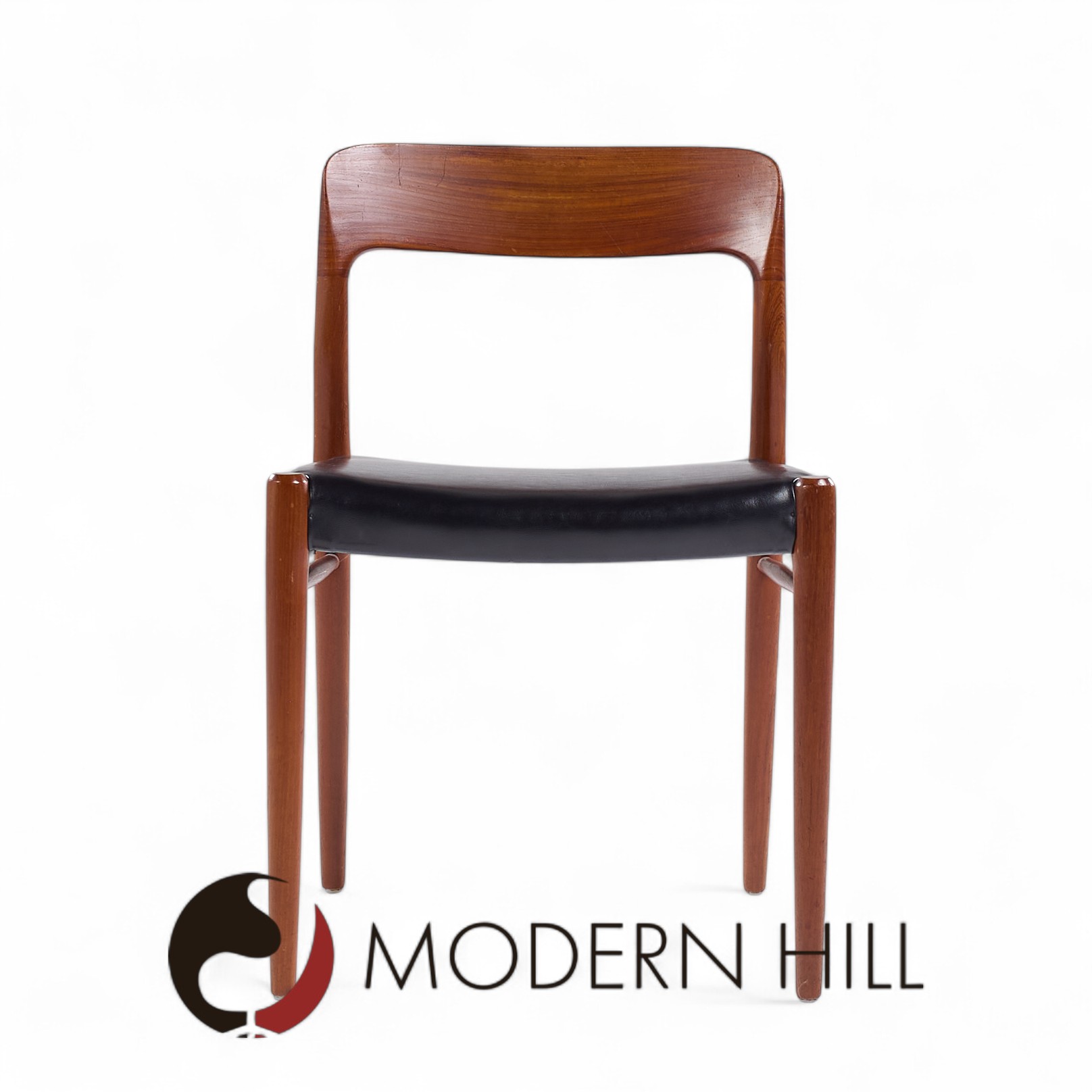 Niels Moller Model 75 Mid Century Danish Teak Dining Chairs - Set of 8