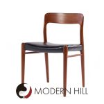 Niels Moller Model 75 Mid Century Danish Teak Dining Chairs - Set of 8 | Mid Century Modern Furniture - Mid Century Furniture Chicago Niels Moller Model 75 Mid Century Danish Teak Dining Chairs - Set of 8