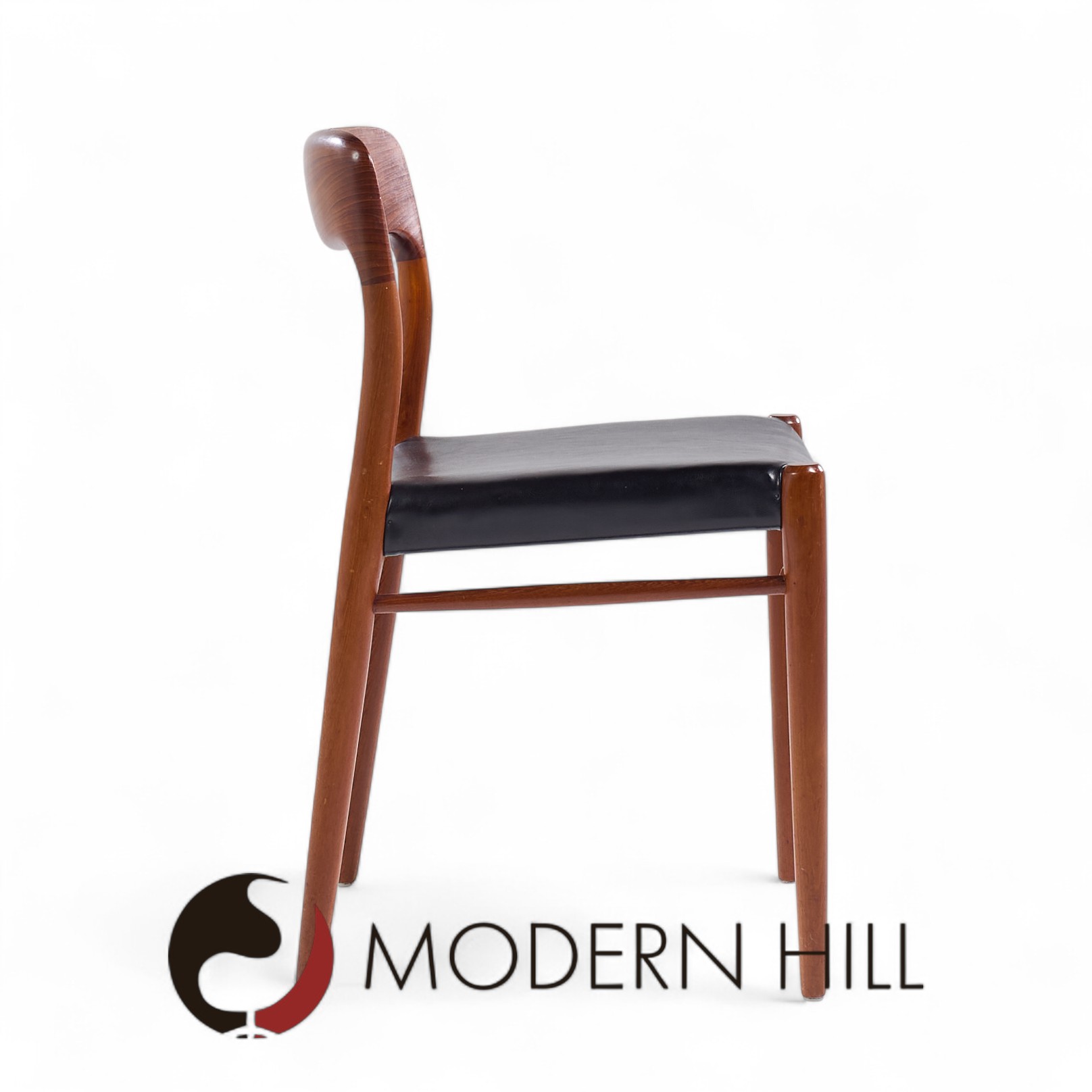 Niels Moller Model 75 Mid Century Danish Teak Dining Chairs - Set of 8