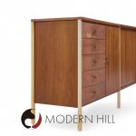 paul mccobb for h. sacks & sons connoisseur collection mid century walnut credenza
