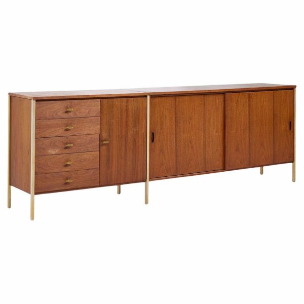 Paul Mccobb for H. Sacks & Sons Connoisseur Collection Mid Century Walnut Credenza