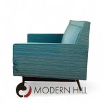 Paul Mccobb for Widdicomb Symmetric Group Mid Century Channel Back Sofa