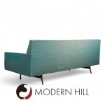 Paul Mccobb for Widdicomb Symmetric Group Mid Century Channel Back Sofa