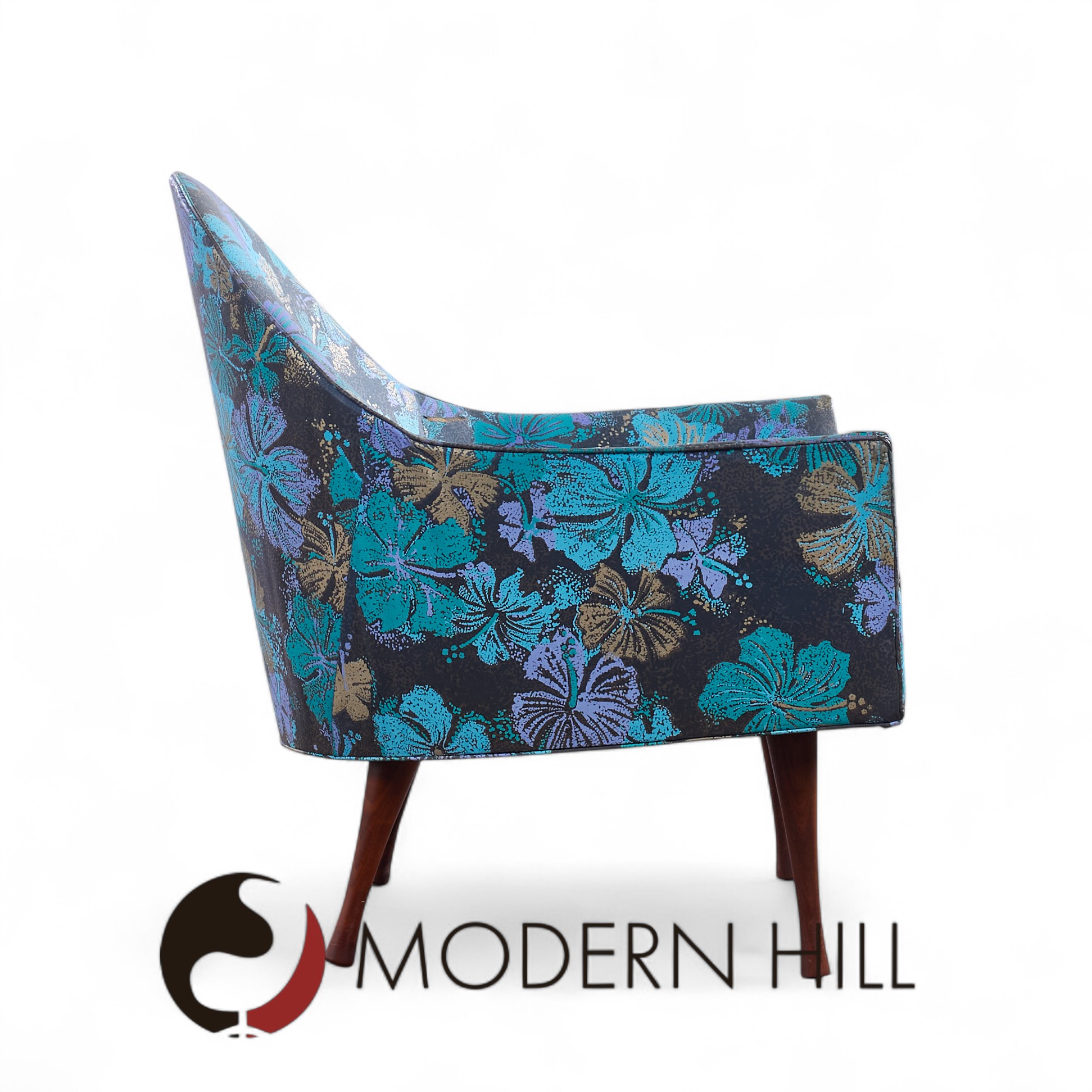 Paul Mccobb for Widdicomb Symmetric Group Mid Century Lounge Chairs