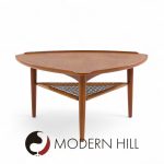 Poul Jensen for Selig Mid Century Danish Guitar Pick Side End Table | Mid Century Modern Furniture - Mid Century Furniture Chicago Poul Jensen for Selig Mid Century Danish Guitar Pick Side End Table