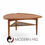 Poul Jensen for Selig Mid Century Danish Guitar Pick Side End Table | Mid Century Modern Furniture - Mid Century Furniture Chicago Poul Jensen for Selig Mid Century Danish Guitar Pick Side End Table