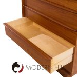 Svend A. Madsen for Falster Mid Century Danish Teak Highboy Dresser