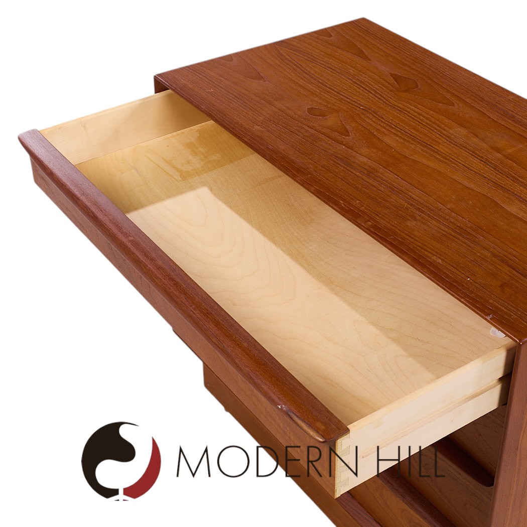 Svend A. Madsen for Falster Møbelfabrik Danish Teak Chest of Drawers Dresser
