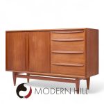 Svend Åge Madsen for Falster Mid Century Danish Teak Credenza