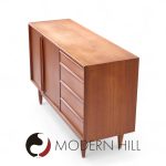 Svend Åge Madsen for Falster Mid Century Danish Teak Credenza