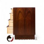 Svend Larsen for Falster Mid Century Danish Rosewood 8-drawer Dresser | Mid Century Modern Furniture - Mid Century Furniture Chicago Svend Larsen for Falster Mid Century Danish Rosewood 8-drawer Dresser