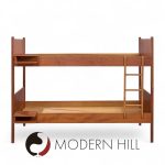 Westnofa Mid Century Norwegian Teak Bunk Bed | Mid Century Modern Furniture - Mid Century Furniture Chicago Westnofa Mid Century Norwegian Teak Bunk Bed