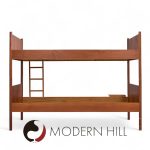 Westnofa Mid Century Norwegian Teak Bunk Bed | Mid Century Modern Furniture - Mid Century Furniture Chicago Westnofa Mid Century Norwegian Teak Bunk Bed