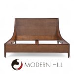 Barbara Barry for Mcguire Rattan King Bed | Mid Century Modern Furniture - Mid Century Furniture Chicago Barbara Barry for Mcguire Rattan King Bed