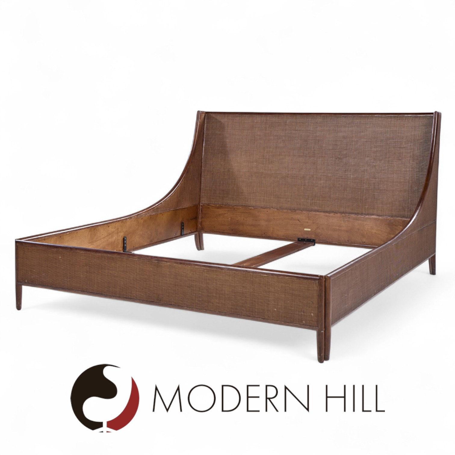 Barbara Barry for Mcguire Rattan King Bed