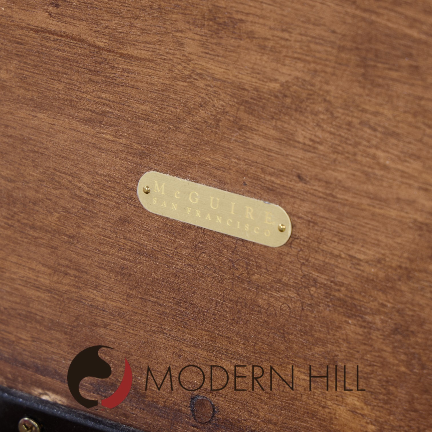 Barbara Barry for Mcguire Rattan King Bed