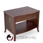 Barbara Barry for Mcguire Rattan Nightstands - Pair