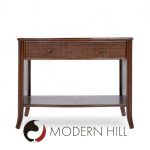 Barbara Barry for Mcguire Rattan Nightstands - Pair