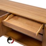Broyhill Brasilia Mid Century Walnut Fluted Credenza | Mid Century Modern Furniture - Mid Century Furniture Chicago Broyhill Brasilia Mid Century Walnut Fluted Credenza