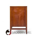 Broyhill Brasilia Mid Century Walnut and Brass 66-inch Credenza | Mid Century Modern Furniture - Mid Century Furniture Chicago Broyhill Brasilia Mid Century Walnut and Brass 66-inch Credenza