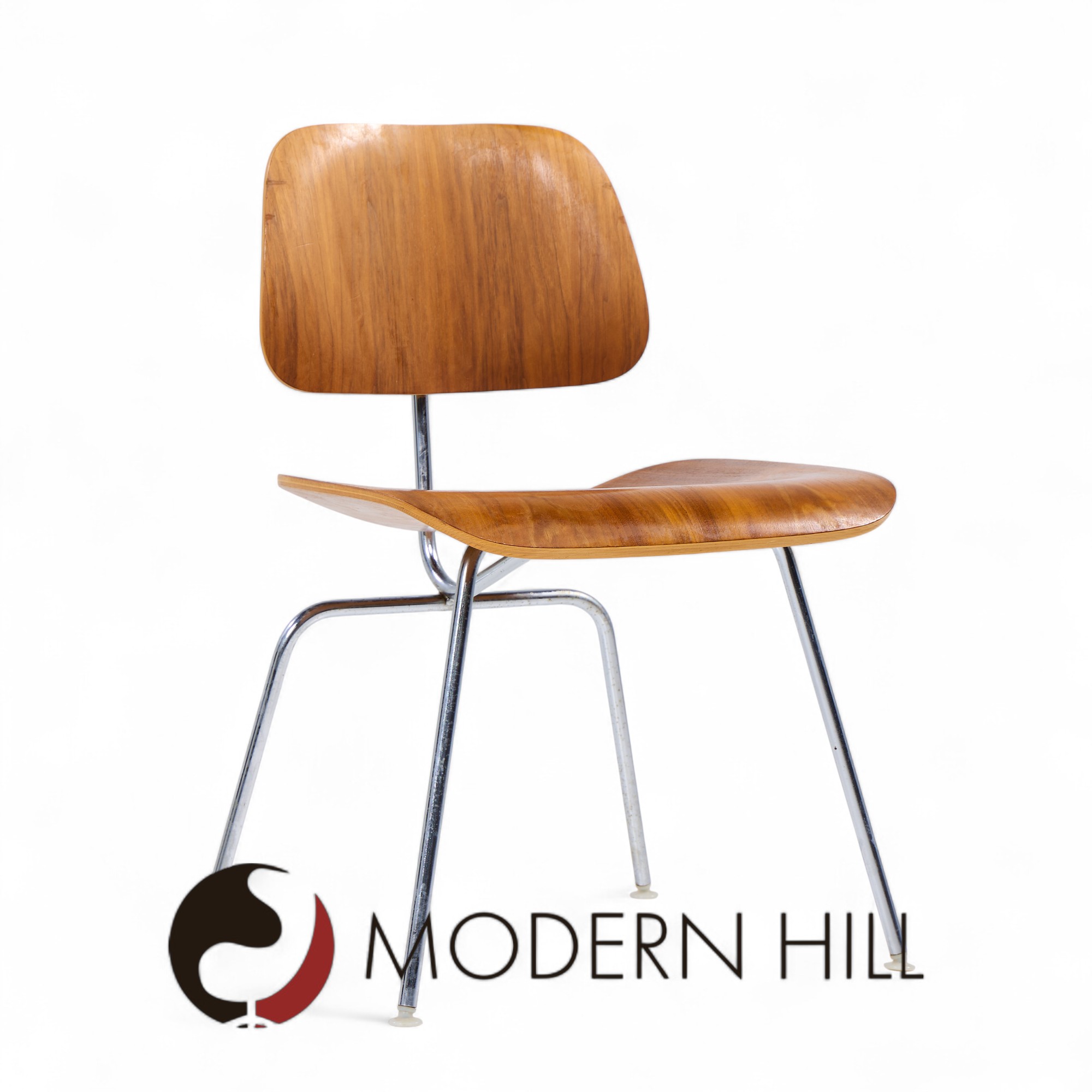 Charles and Ray Eames for Herman Miller Dcm Mid Century Walnut Dining Chairs - Set of 6