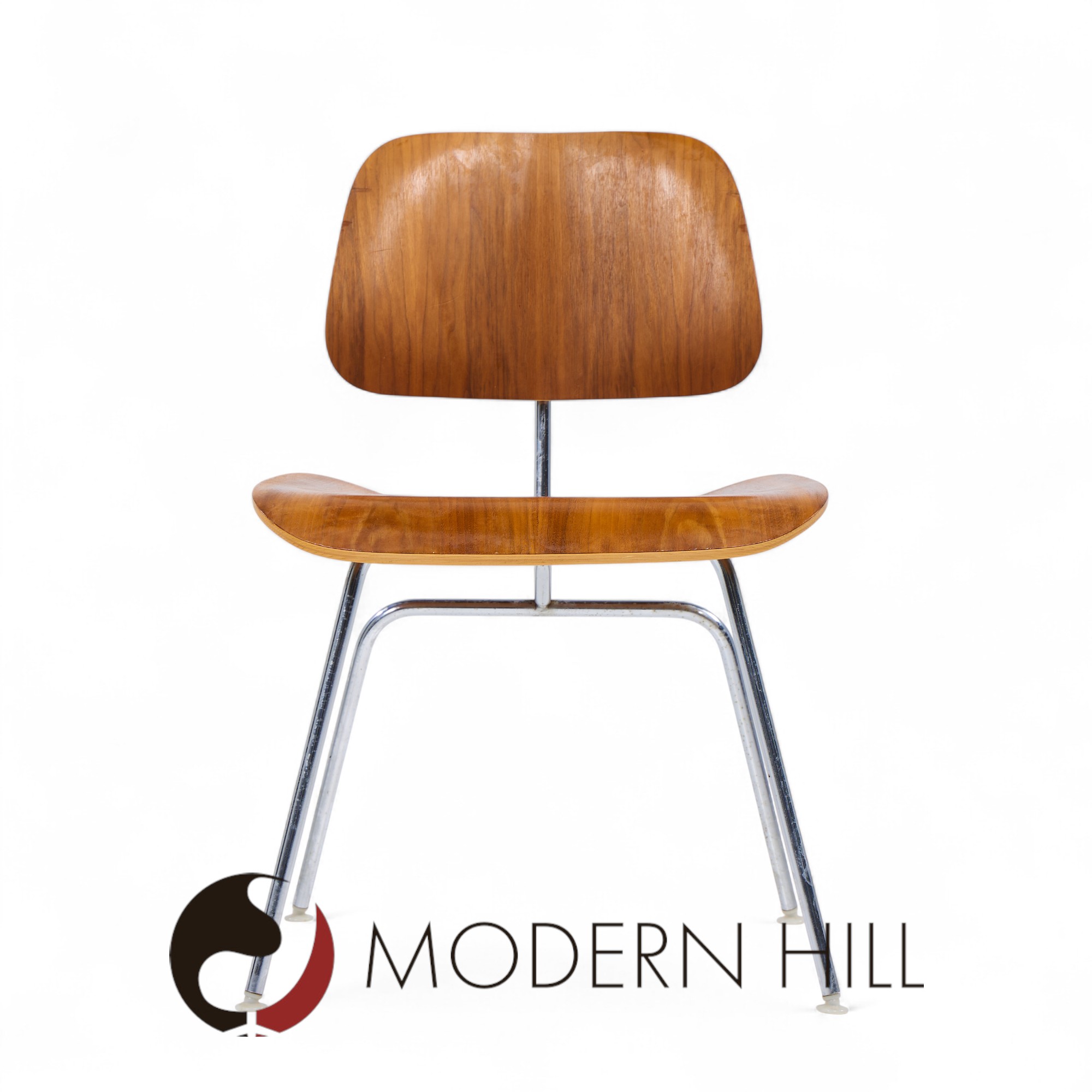 Charles and Ray Eames for Herman Miller Dcm Mid Century Walnut Dining Chairs - Set of 6