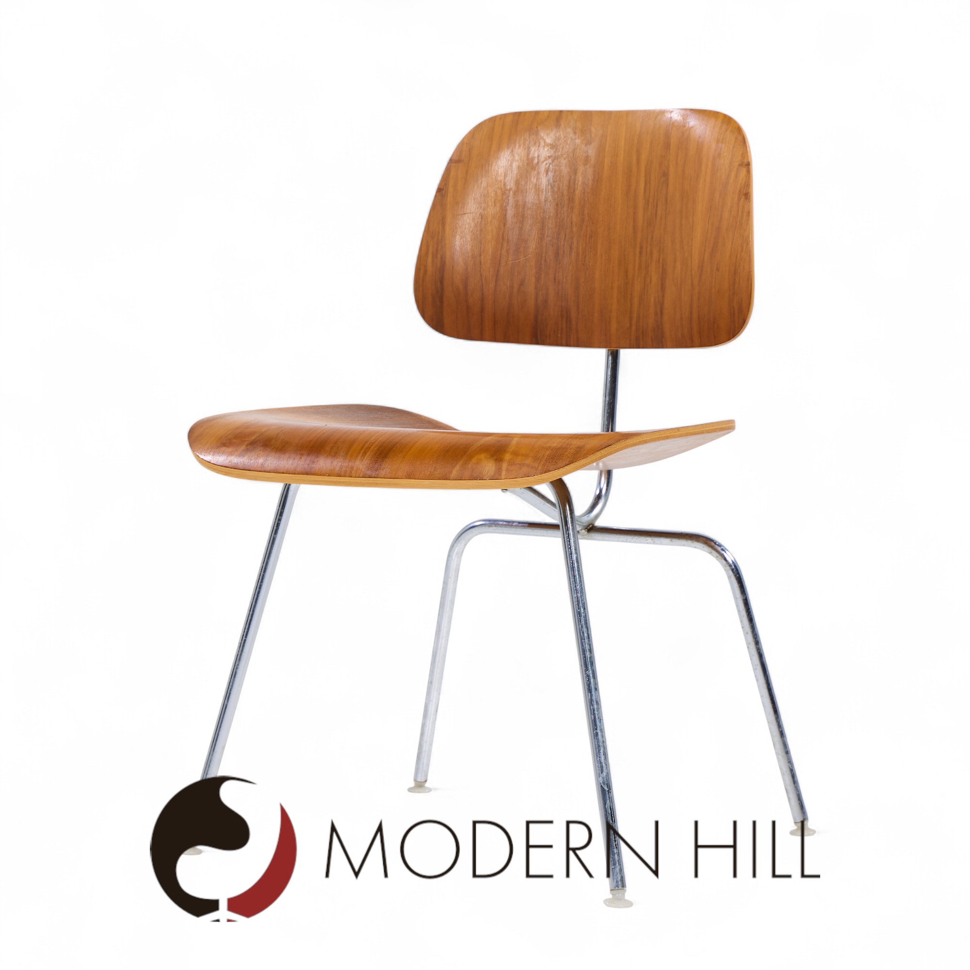 Charles and Ray Eames for Herman Miller Dcm Mid Century Walnut Dining Chairs - Set of 6