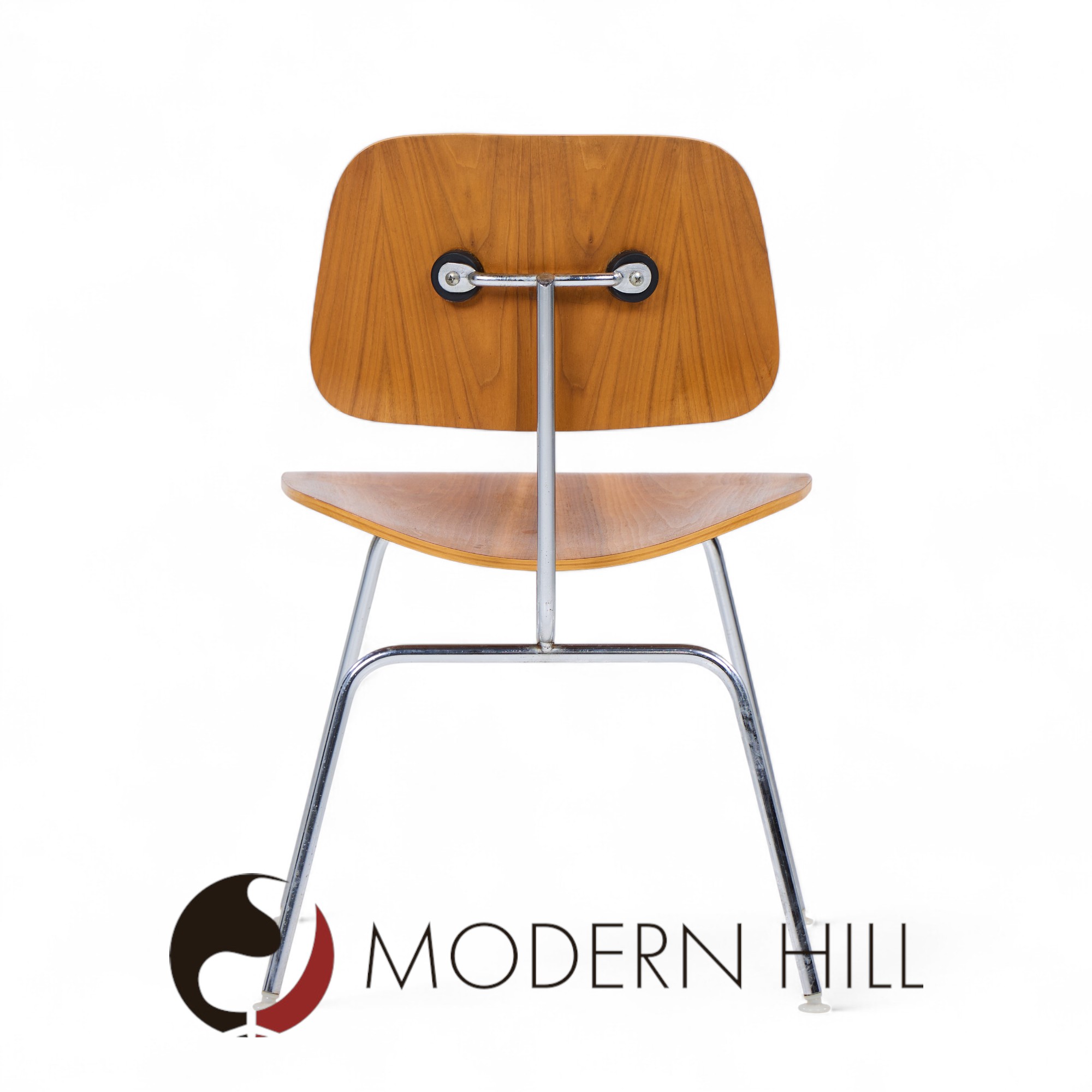 Charles and Ray Eames for Herman Miller Dcm Mid Century Walnut Dining Chairs - Set of 6