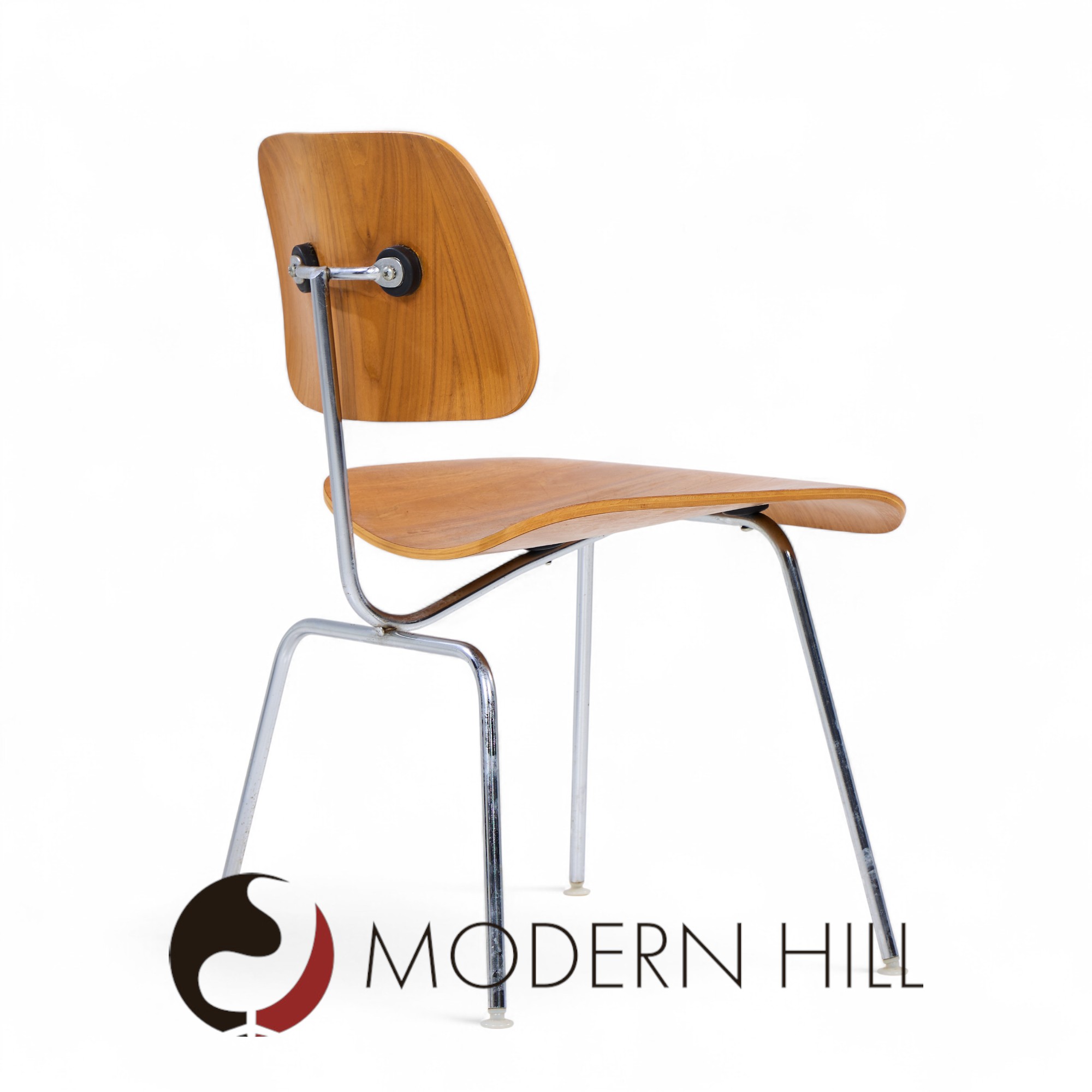 Charles and Ray Eames for Herman Miller Dcm Mid Century Walnut Dining Chairs - Set of 6