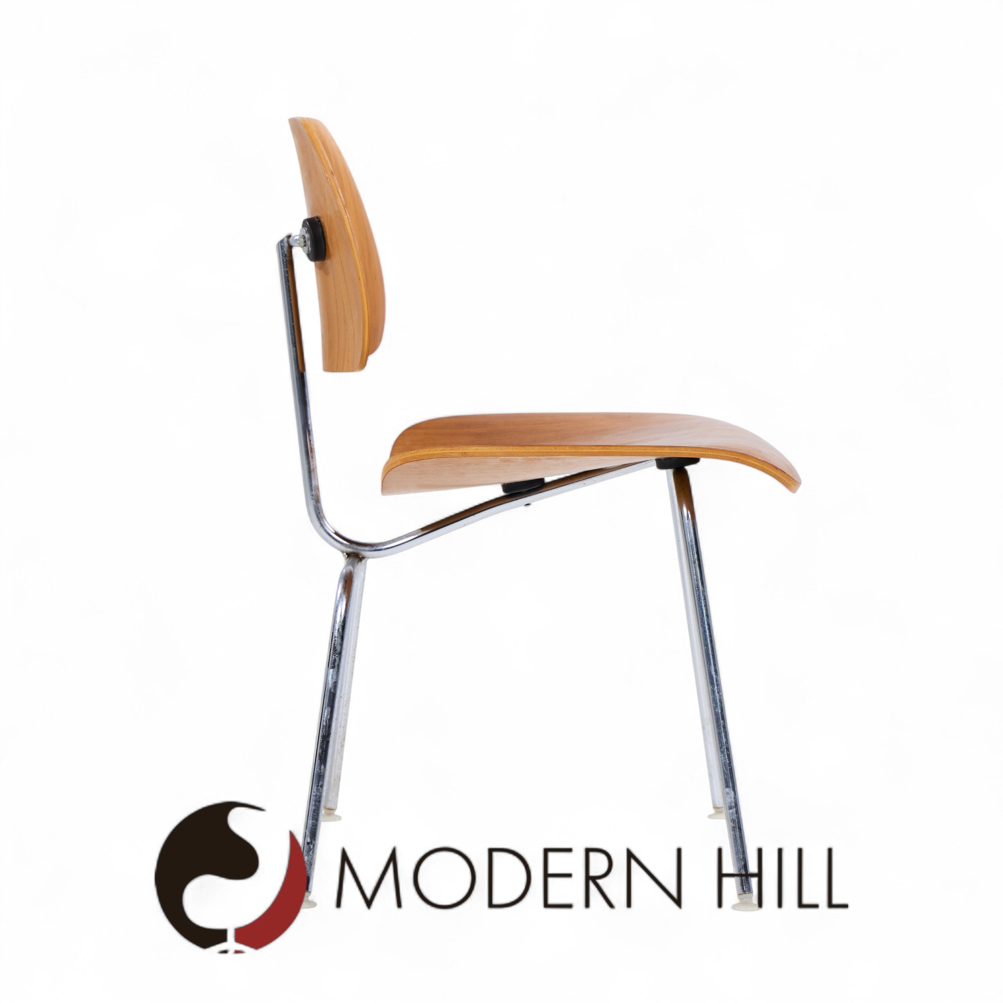 Charles and Ray Eames for Herman Miller Dcm Mid Century Walnut Dining Chairs - Set of 6