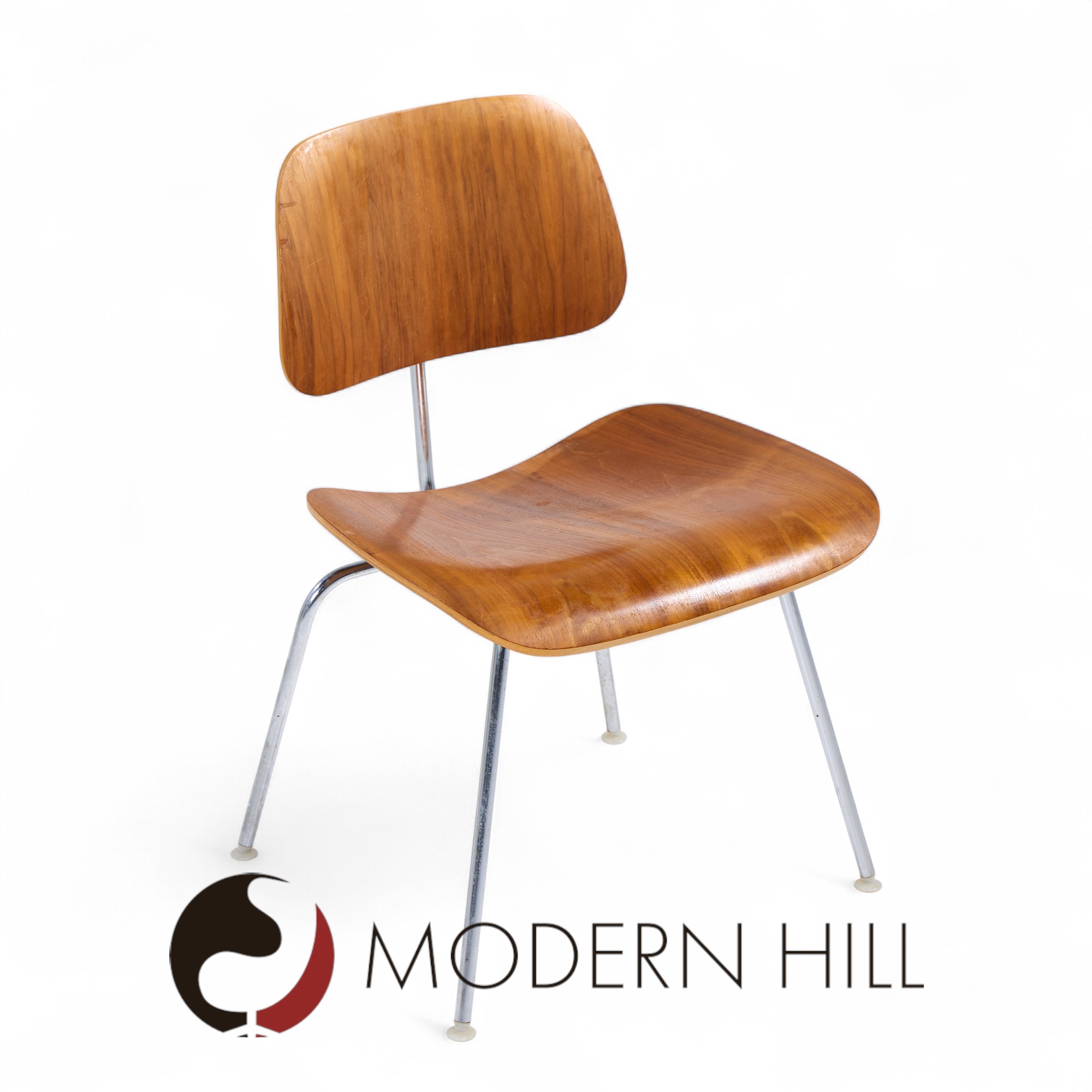 Charles and Ray Eames for Herman Miller Dcm Mid Century Walnut Dining Chairs - Set of 6