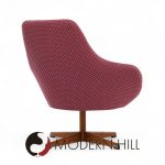 Dahléns Dalum Mid Century Swedish Teak Swivel Chairs - Pair | Mid Century Modern Furniture - Mid Century Furniture Chicago Dahléns Dalum Mid Century Swedish Teak Swivel Chairs - Pair