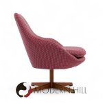 Dahléns Dalum Mid Century Swedish Teak Swivel Chairs - Pair | Mid Century Modern Furniture - Mid Century Furniture Chicago Dahléns Dalum Mid Century Swedish Teak Swivel Chairs - Pair