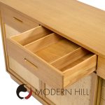 Edward Wormley for Dunbar Mid Century Bleached Mahogany Credenza