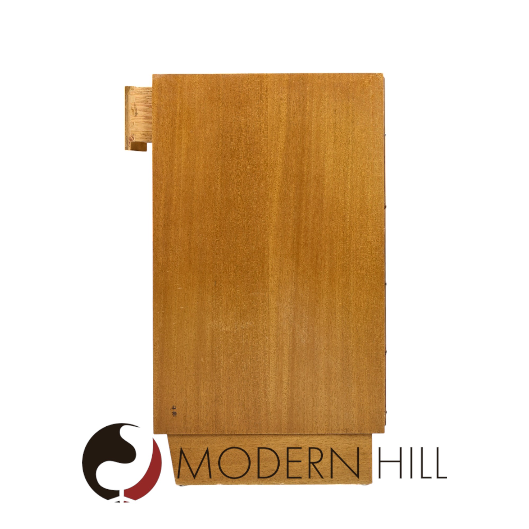 Edward Wormley for Dunbar Mid Century Bleached Mahogany Credenza